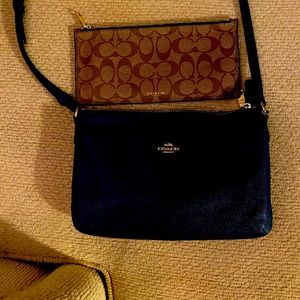 Coach small cross body purse